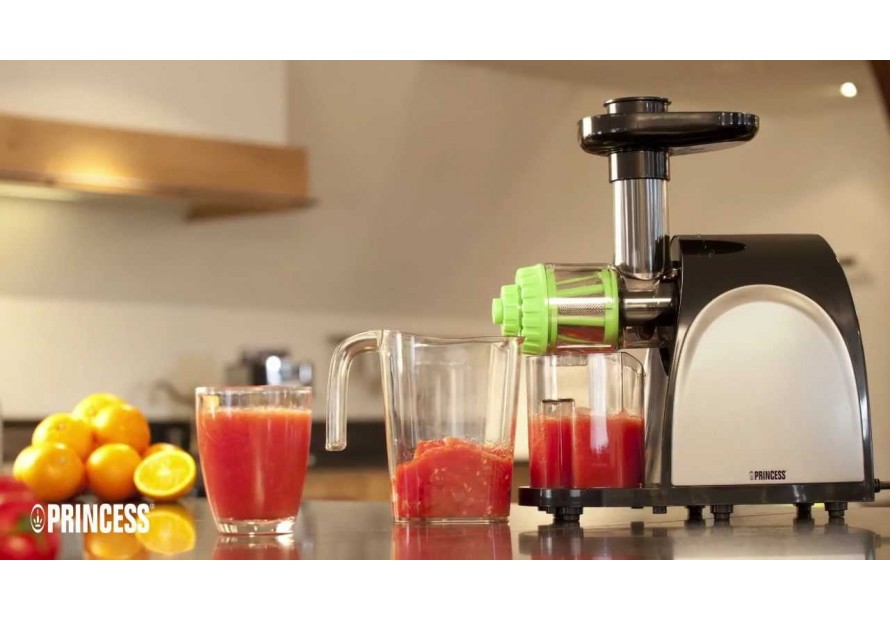 PRINCESS CENTRIFUGA ESTRATTORE SUCCHI SLOW JUICER PASSAPOMODORO 202041